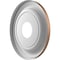Ekena Millwork Traditional Thermoformed PVC Ceiling Medallion Fits Canopies up to 7 1/2-in., Aged Copper CMP13TRCAC - alternate 3